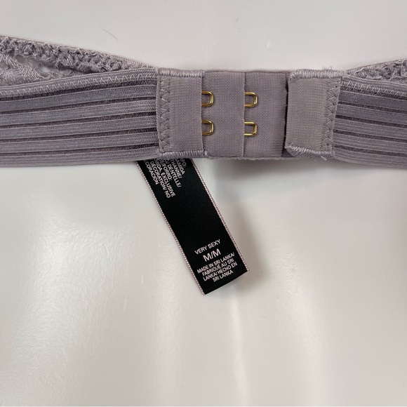 Victoria's Secret Lace Halter Bralette in Lavender - Picture 3 of 9